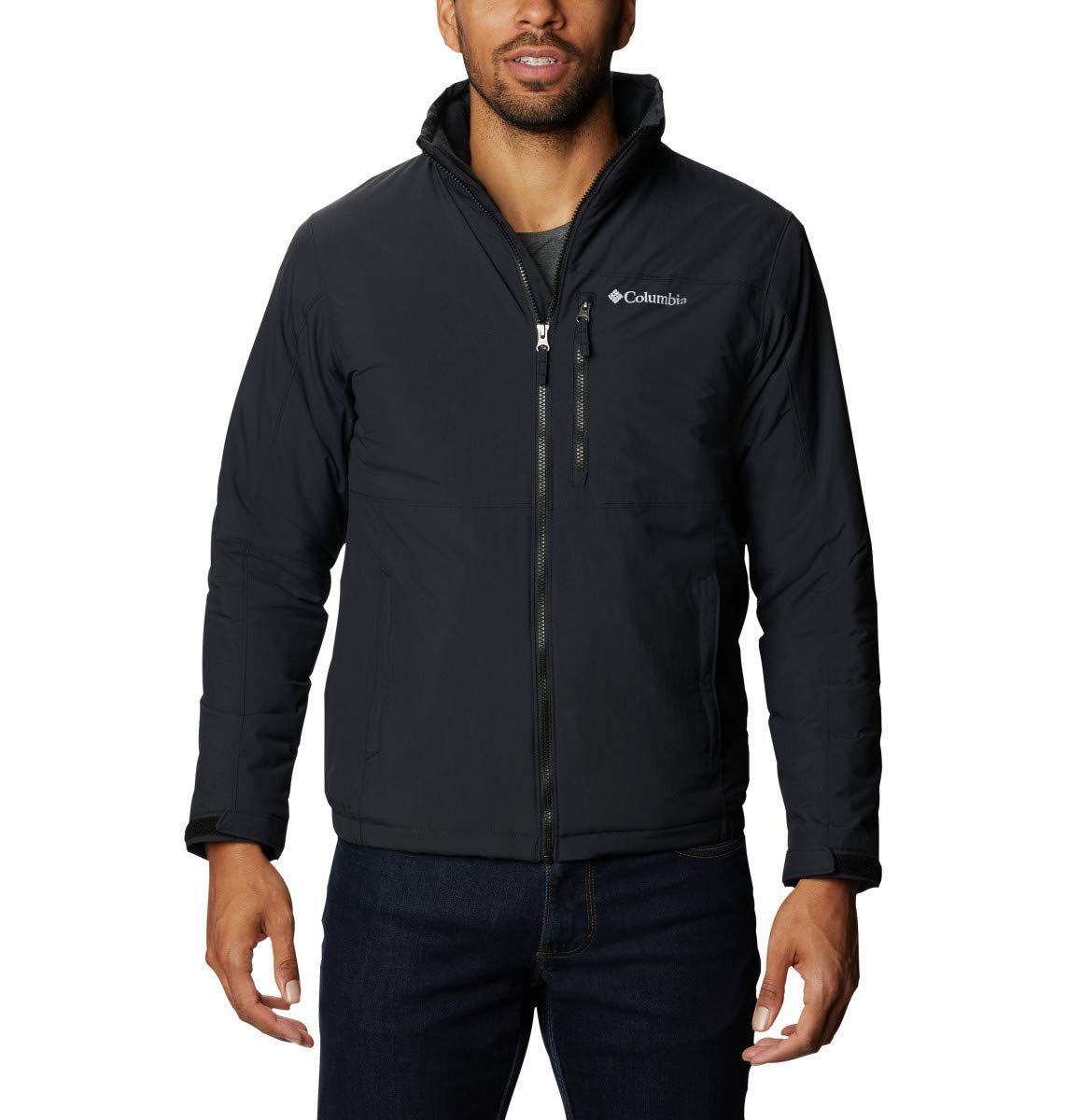 Columbia Men's Northern Utilizer Jacket + Warm + Outdoor + Cold Weather Protection + Durable + Fleece Lining + 2-Pocket