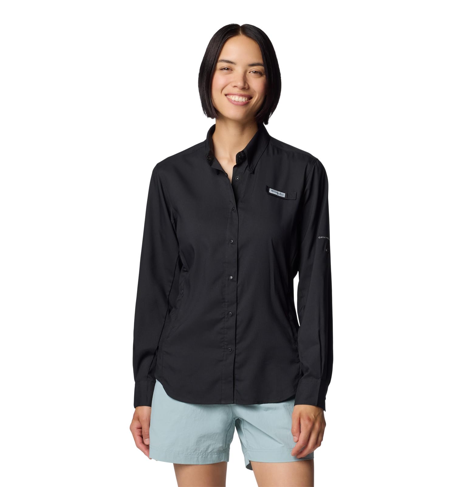 Columbia Sportswear Plus-Size Women's Tamiami II Long Sleeve Shirt - Warm Comfort, Versatile Style, Lightweight Material