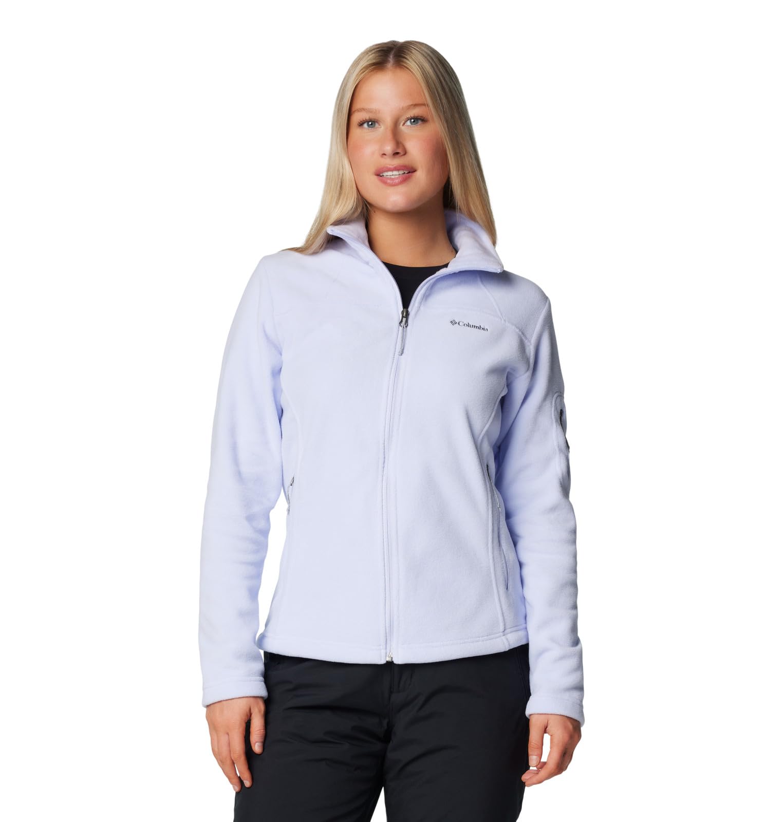 Columbia Women's Fast Trek II Jacket + Insulated + Hiking + Packable + Lightweight + Durable + Fleece Jacket