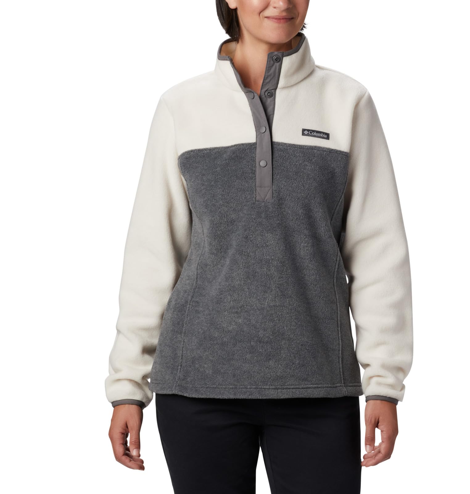 Columbia Women's Benton Springs 1/2 Snap Pullover II + Features + Outdoor Enthusiast + Hiking + Moisture Wicking + Mediu